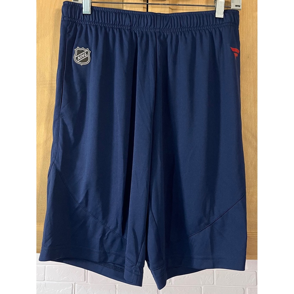 Fanatics NHL Montreal Canadiens Shorts Mens Medium Blue Excellent Athletic Pro